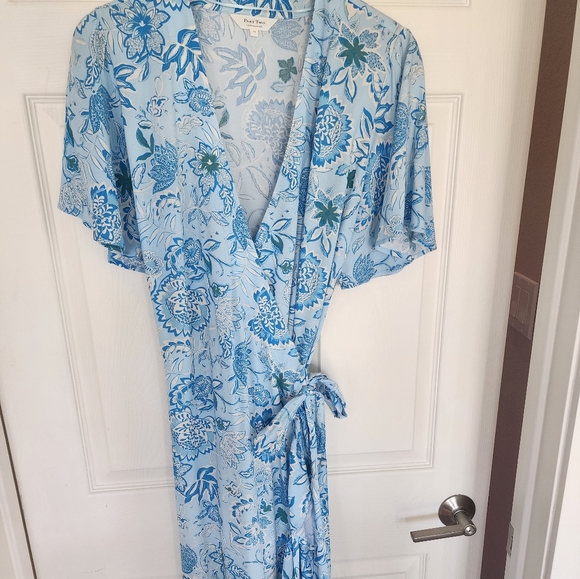 Part Two Midi Wrap Dress - Picture 6 of 8